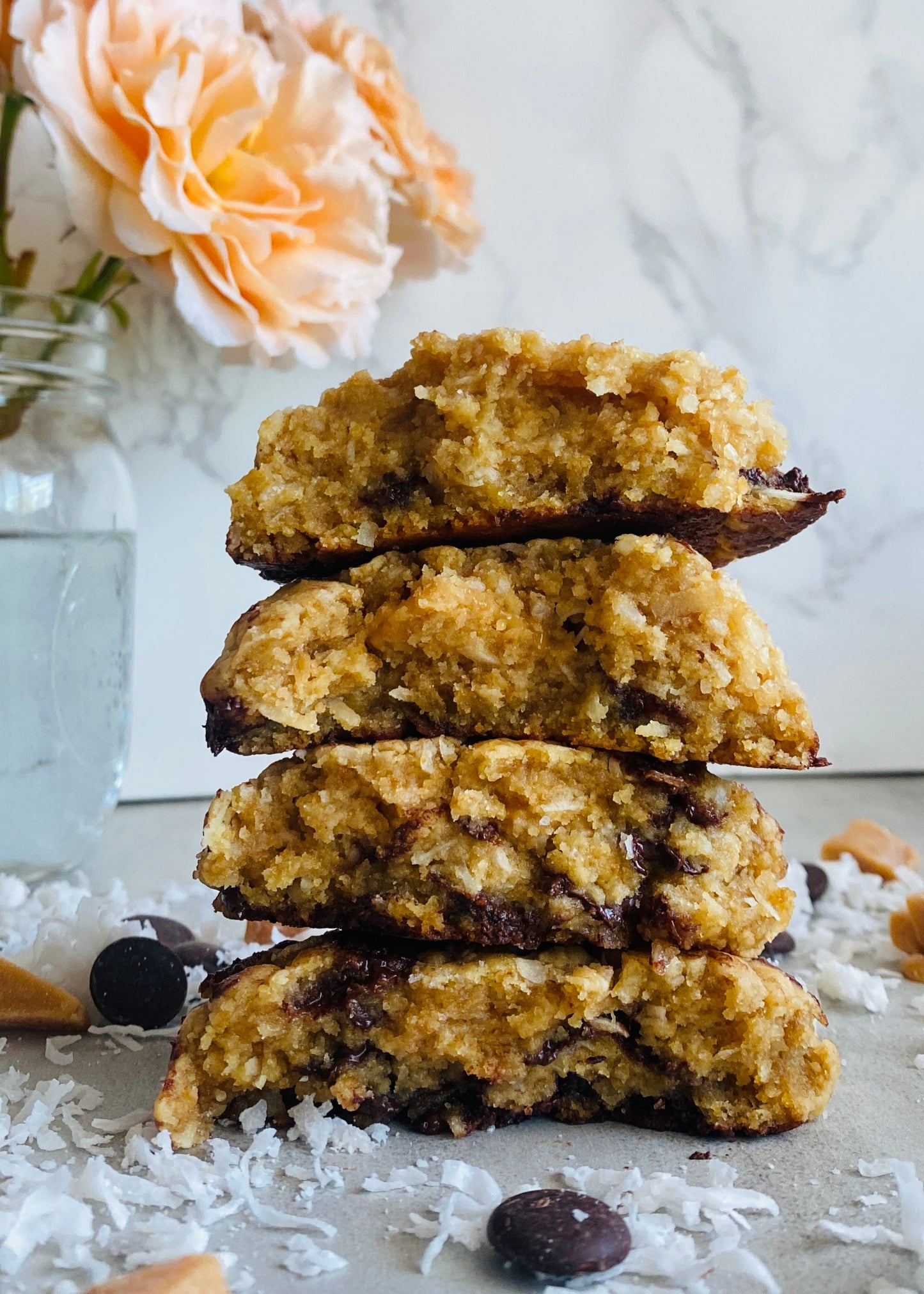 Caramel Coconut Chocolate Chip Cookies