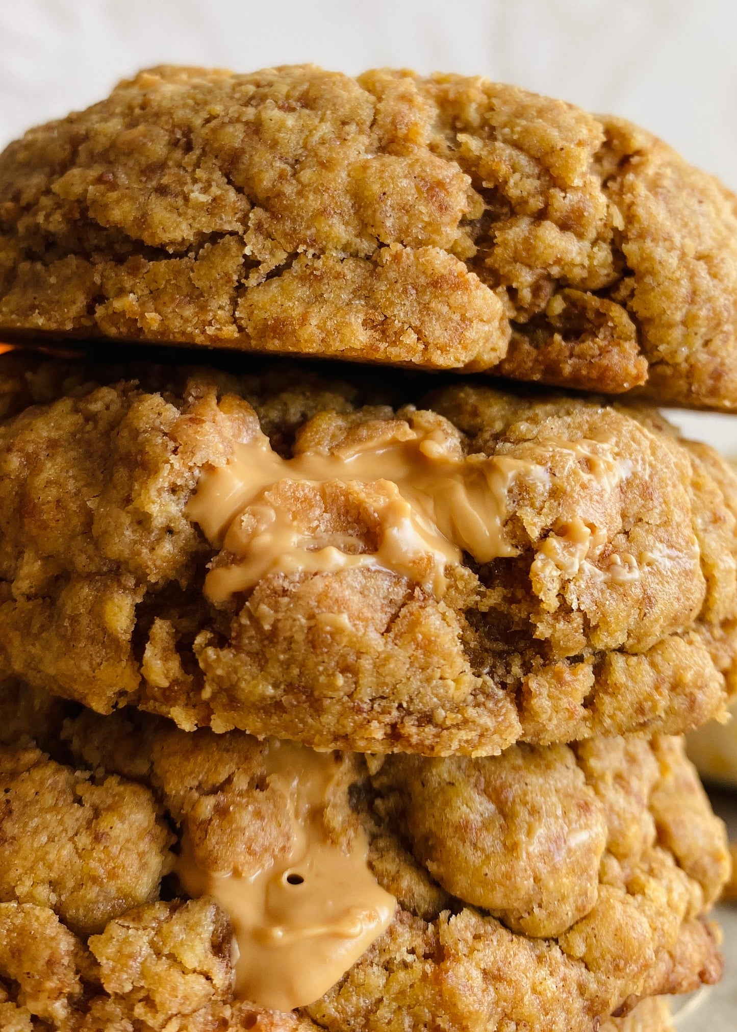 Pumpkin Pie w/ Graham Cracker Chunks & Caramelized White Chocolate Cookie