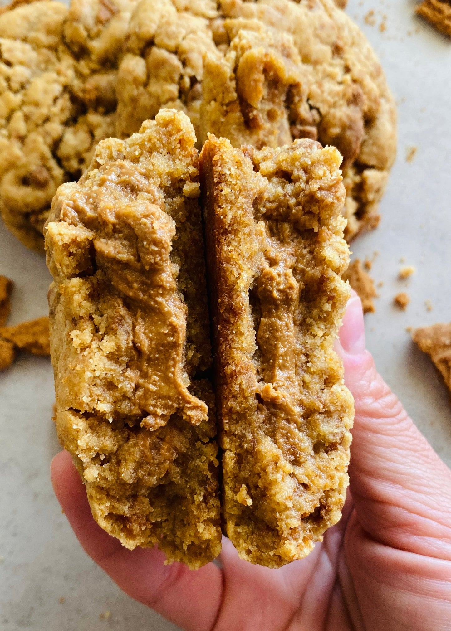 Biscoff Cookie Butter Cookies