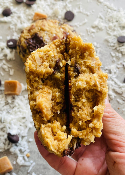 Caramel Coconut Chocolate Chip Cookies