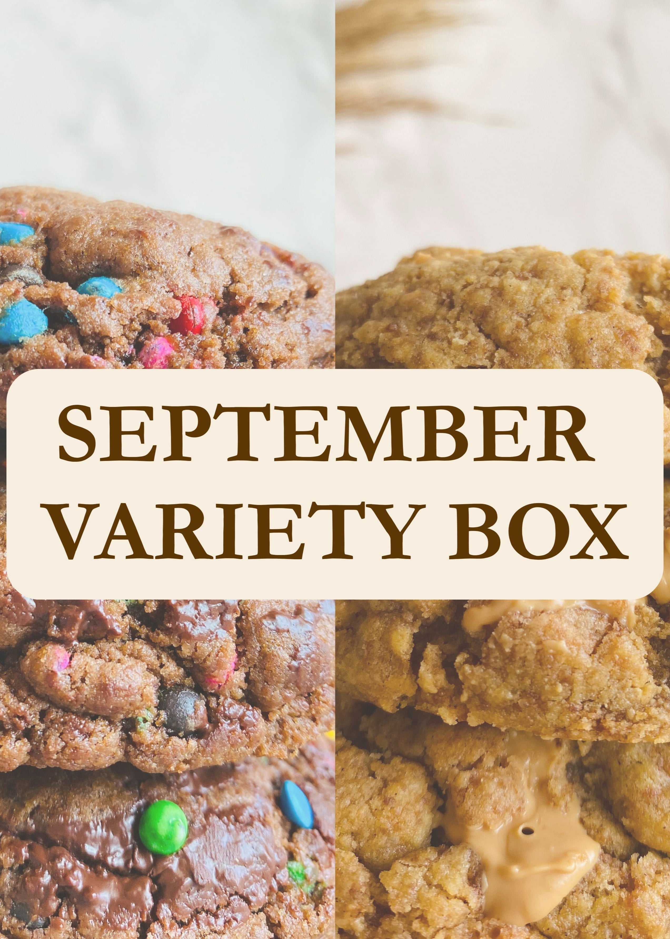 September Cookie Variety Box – Daily Grace Bakery